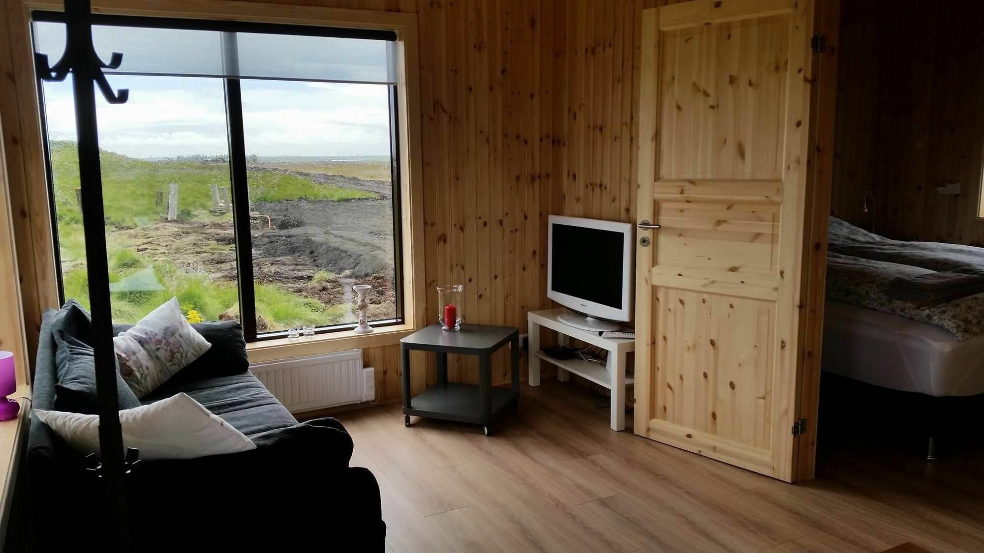 Hekla Cabin 1 Volcano And Glacier View Hella Exteriör bild
